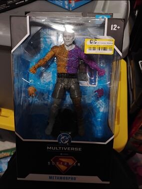 DC Multiverse Metamorpho Action Figure - Orange, Purple, Gray